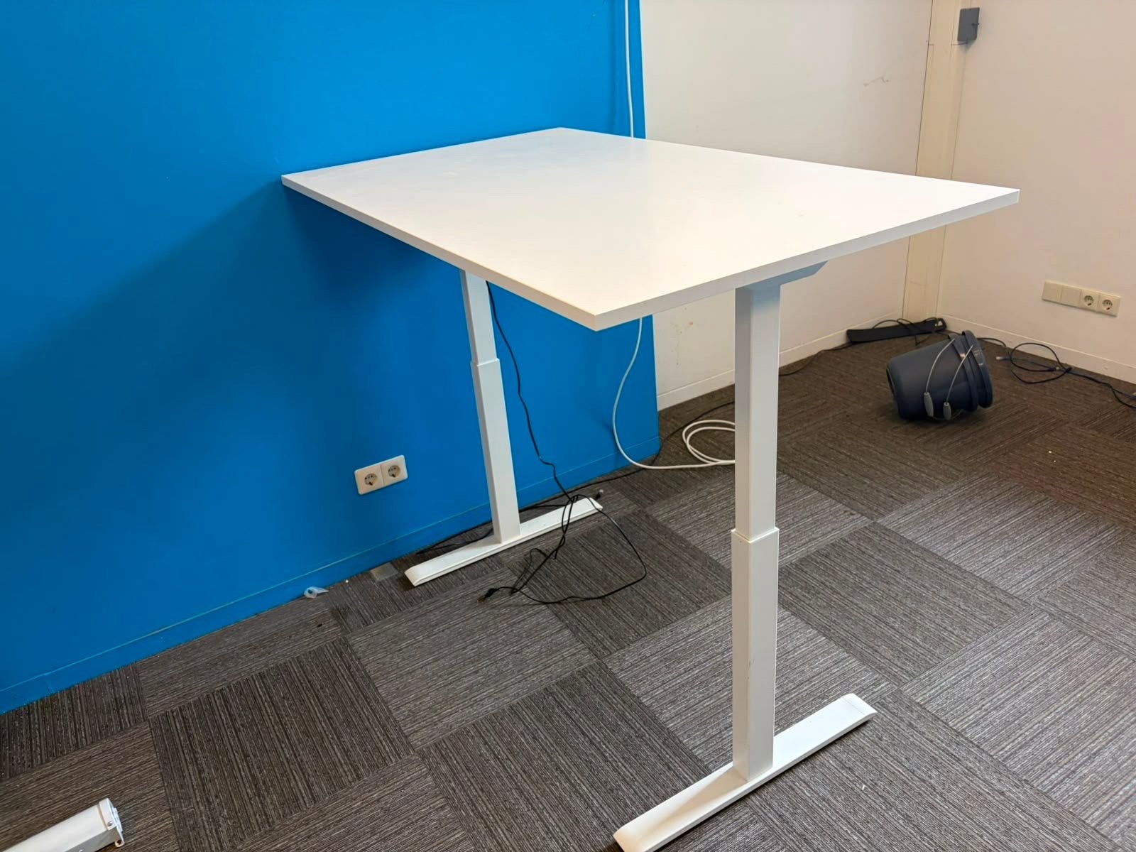 6x Ikea Rudolf Elektrisch Verstelbaar Bureau - Nette Staat, Ophalen, Elektrisch, Gebruikt
