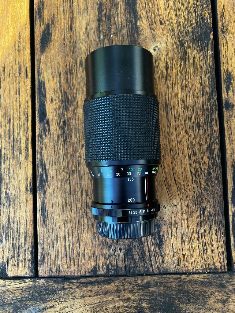 zoomlens 80-200, Overige merken, Gebruikt, Pentax K-mount, Beschermhoes/tas