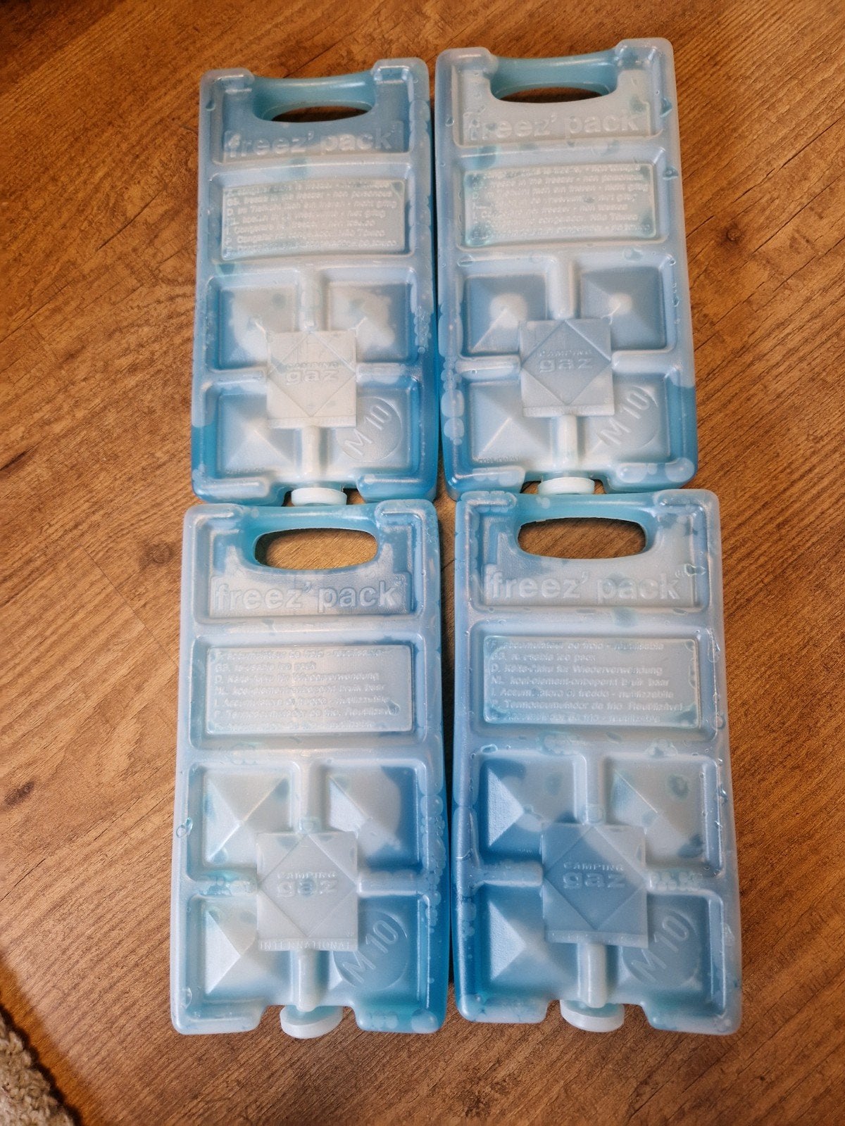 Freez'pack koelelementen (4 stuks), Ophalen of Verzenden, Gebruikt, Koel-accessoire, Koelelement