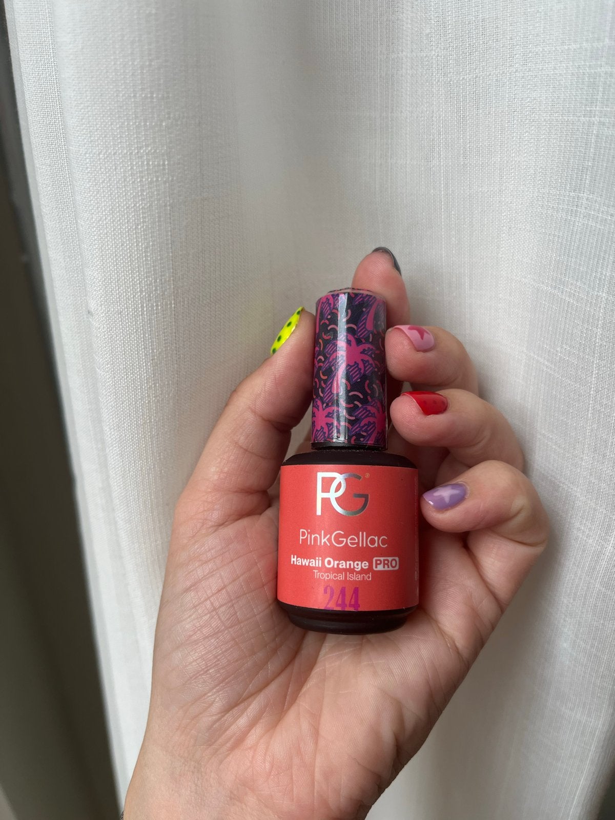 Pink Gellac Hawaii Orange (pro) 244, Ophalen of Verzenden, Zo goed als nieuw, Overige typen
