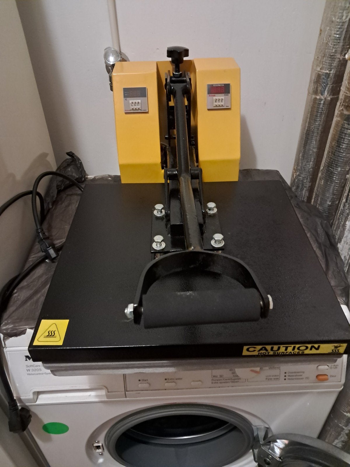 Hittepers voor textiel en sublimatie 38cm 38cm, Ophalen, Zo goed als nieuw, Overige typen