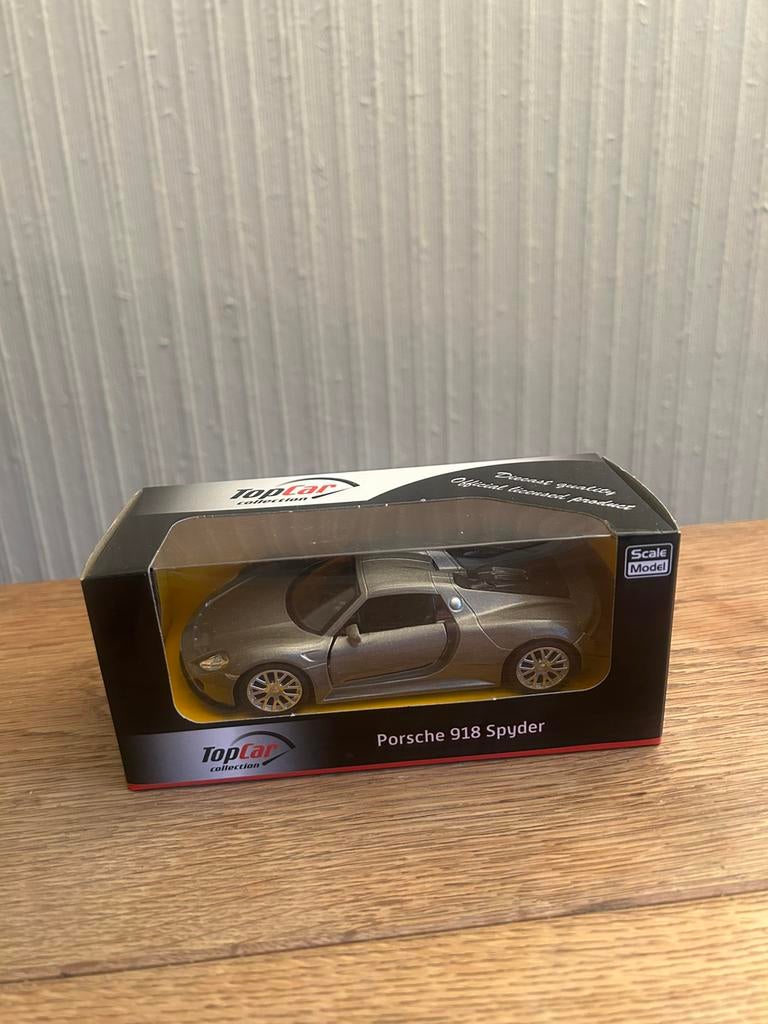 Porsche Spyder 918 Topcar Nieuw limited edition, Verzenden, Nieuw, Auto, Overige merken