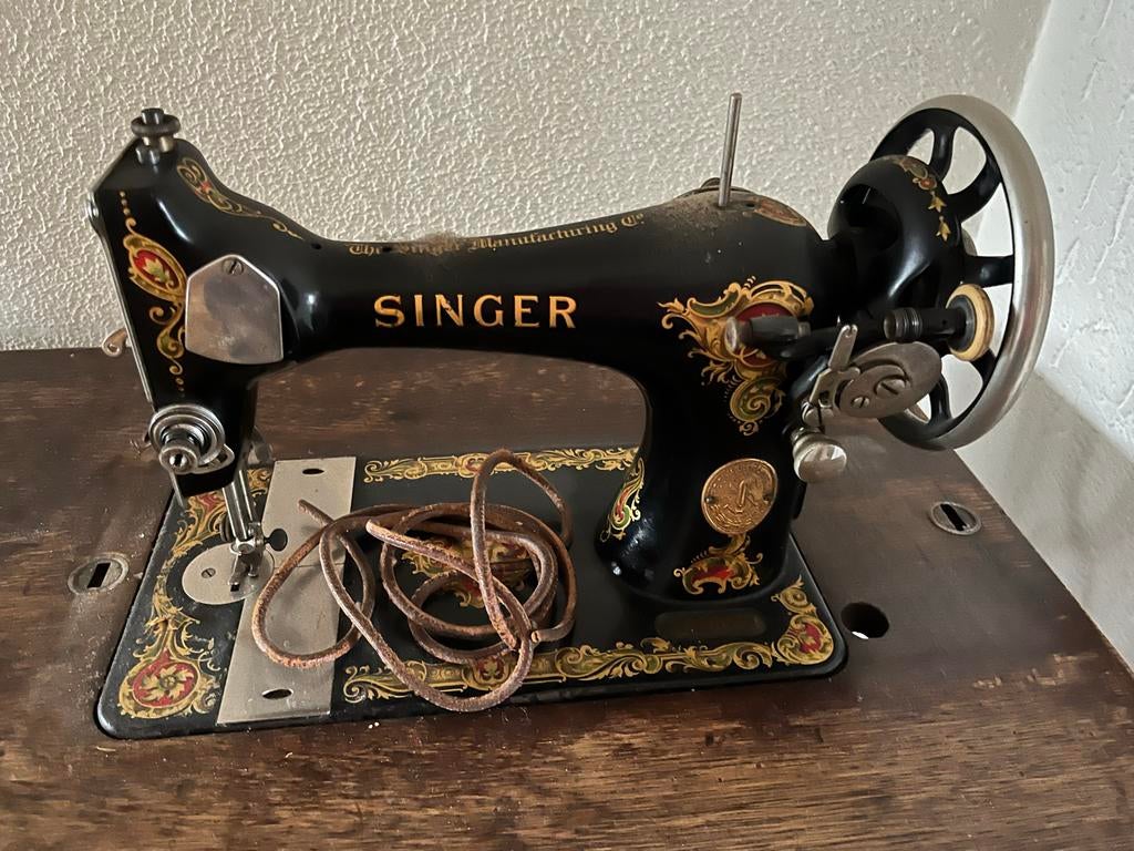 Singer trapnaaimachine, Antiek en Kunst, Antiek | Naaimachines, Ophalen