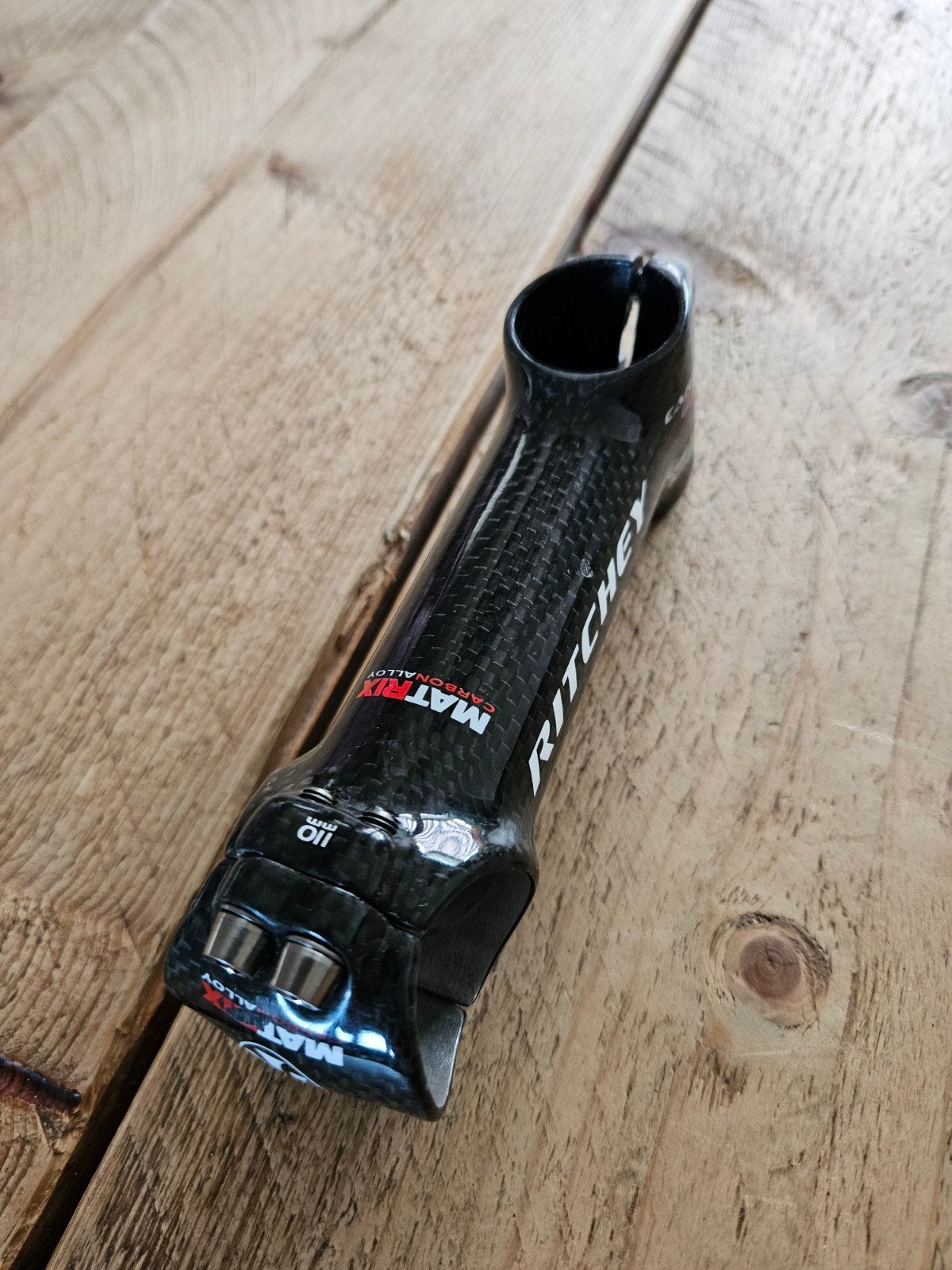 Ritchey WCS Carbon Matrix Stuurpen 110 mm, Fietsen en Brommers, Fietsonderdelen, Gebruikt, Racefiets, Stuur, Aluminium