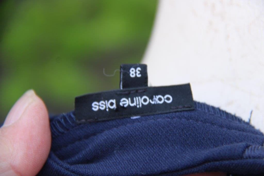 Jurk donkerblauw Caroline Biss mt 38 Vaste prijs AANBIEDING, Maat 38/40 (M), Blauw, Ophalen of Verzenden, Zo goed als nieuw