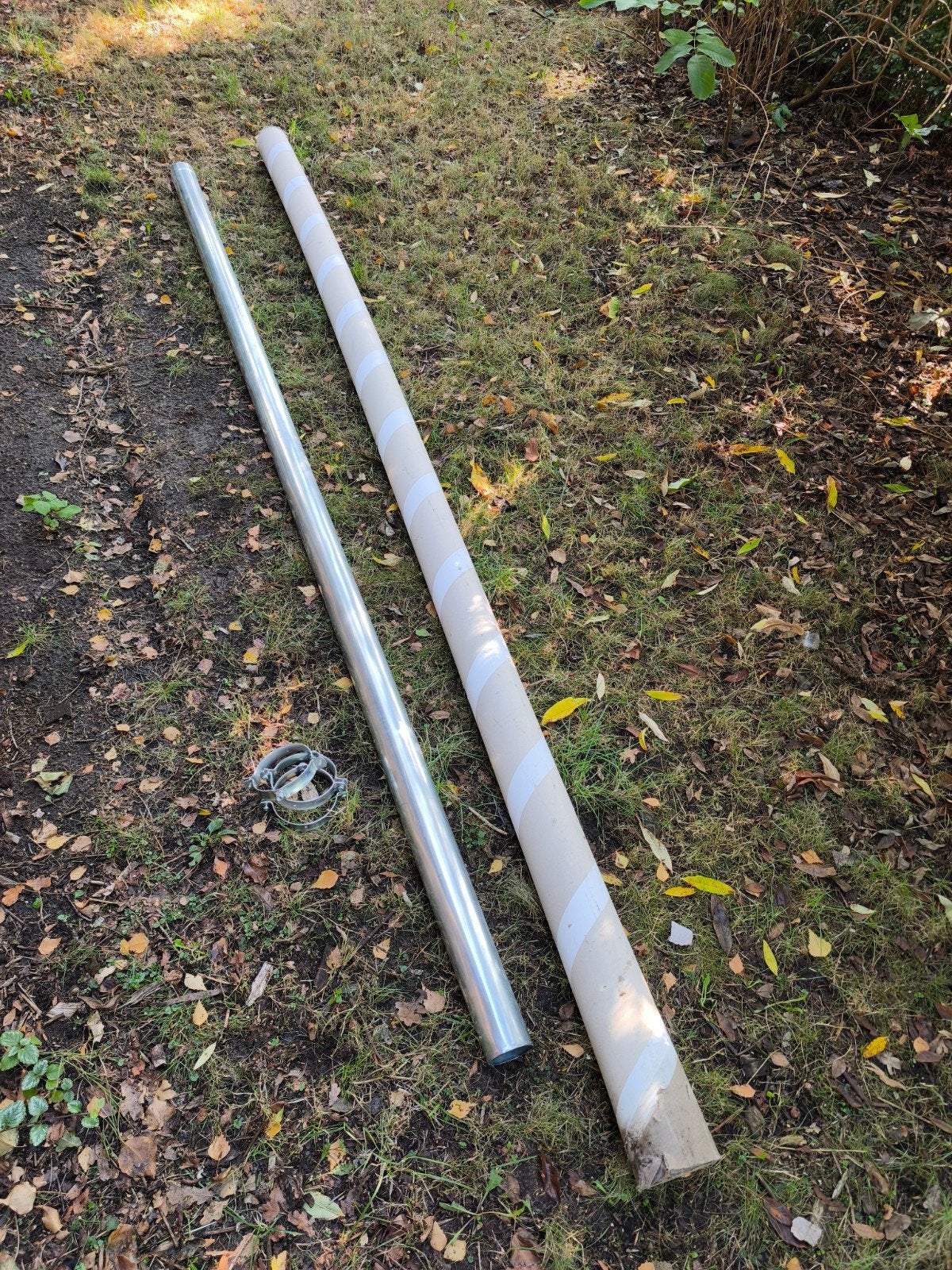 Regenpijp Rheinzink 8x300cm, Doe-het-zelf en Verbouw, Buizen en Afvoer, Ophalen, Afvoer, Pvc, Nieuw