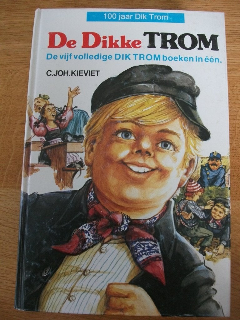 De Dikke Trom (5 boeken Dik Trom verhalen in 1 boek 512 blz), Ophalen of Verzenden, Gelezen