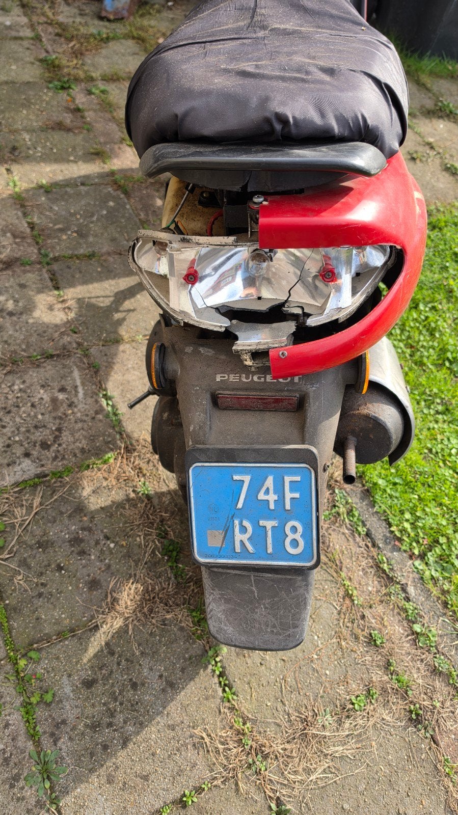 Peugeot buxy rs snor scooter - Opknapper, Fietsen en Brommers, Ophalen, Gebruikt, Overige modellen, 49 cc