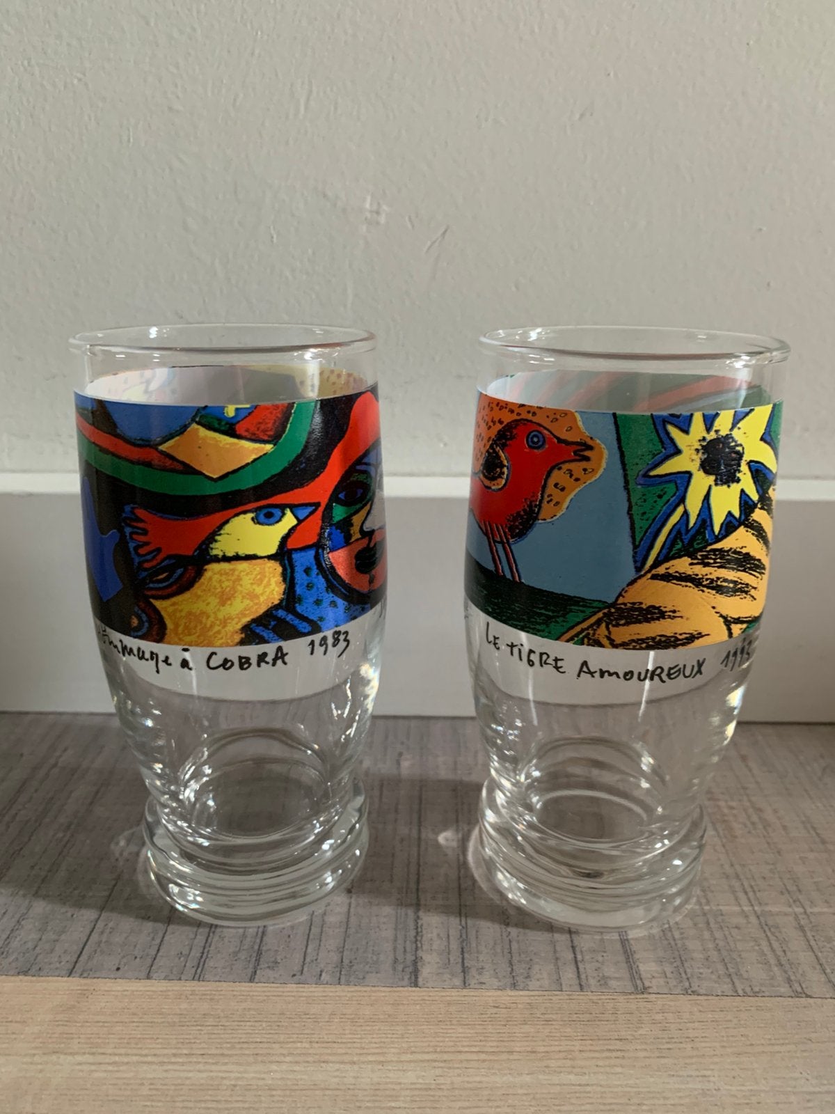 2x Corneille glas, Ophalen of Verzenden, Nieuw, Bierglas