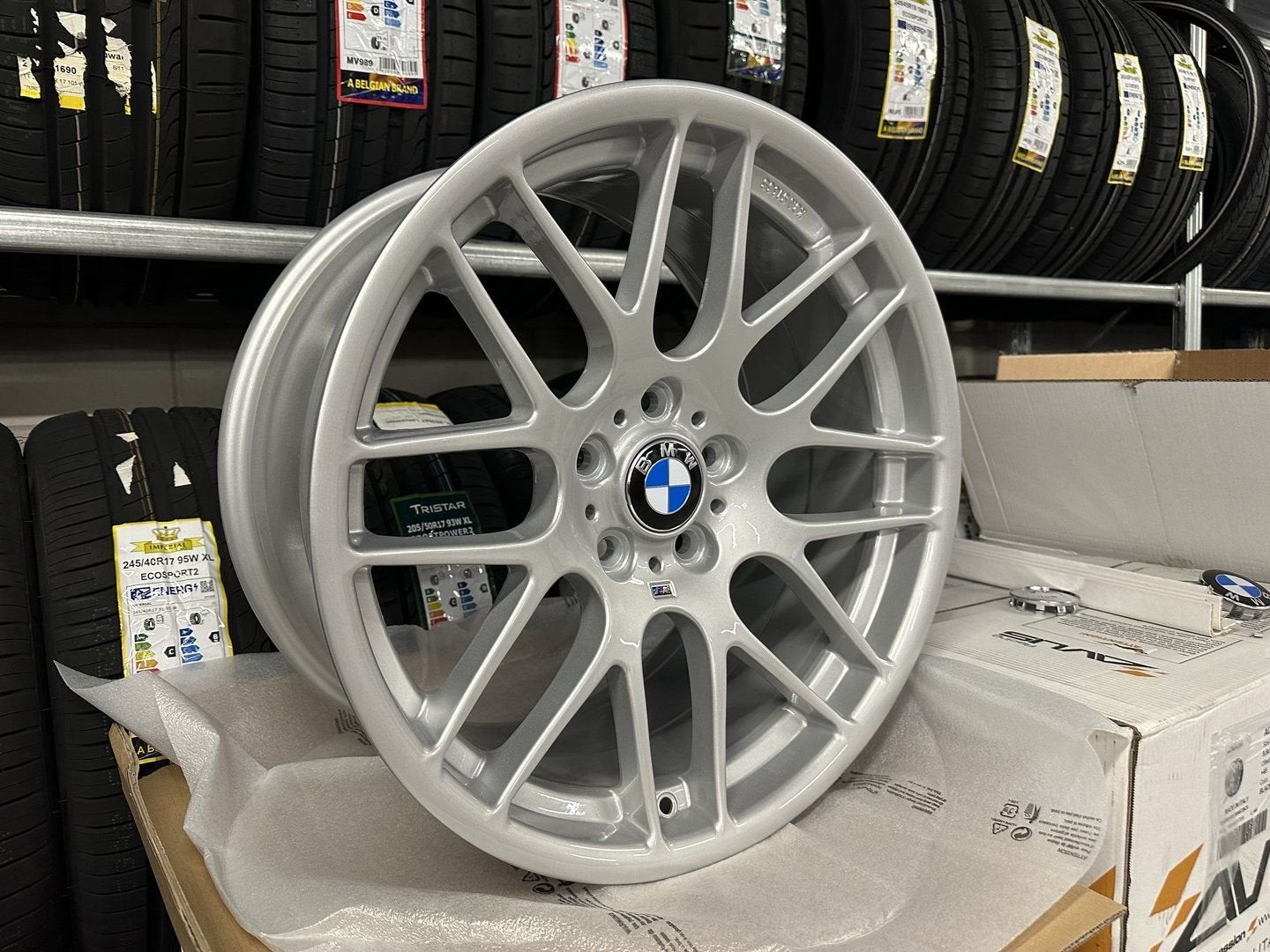 NIEUW 19inch BMW CSL Style Breedset Velgen! 5x120 E90 F30 E4, 19 inch, -, -, Banden en Velgen