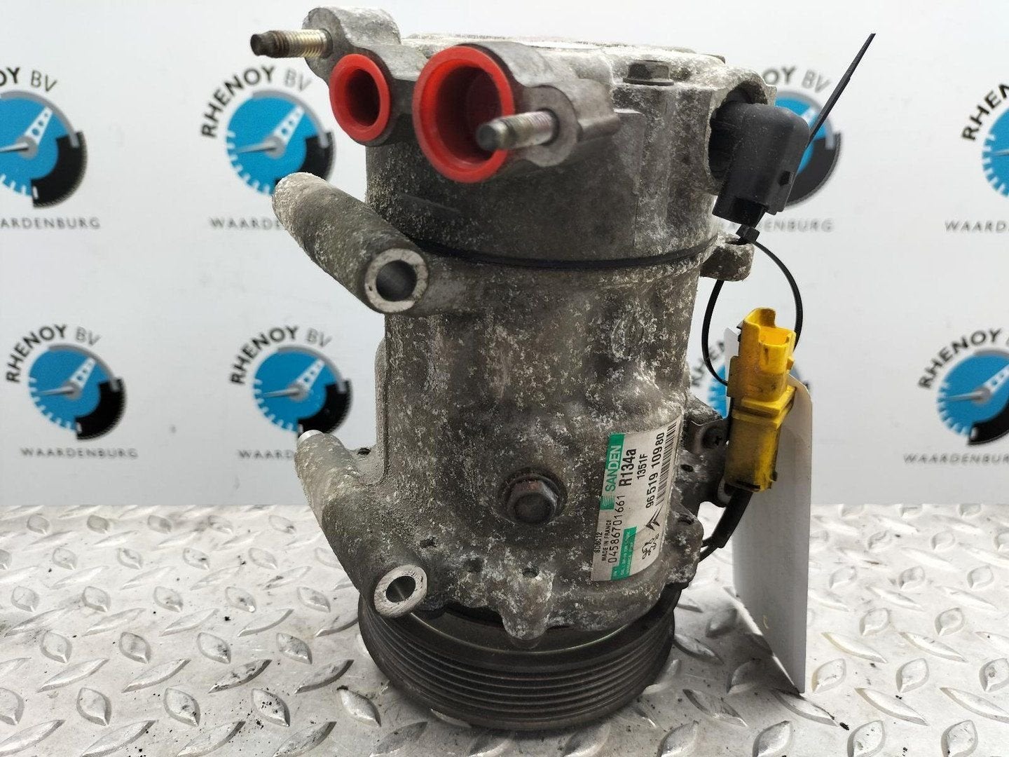 CITROEN C4 AIRCO COMPRESSOR / AIRCOPOMP 2006, Auto-onderdelen, Ophalen of Verzenden, Gebruikt, Stiba lid