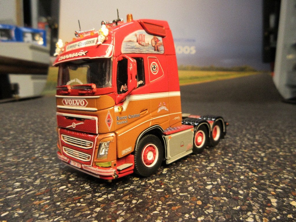 Tekno Volvo FH4 Ronny Ceusters met certificaat, Ophalen of Verzenden, Nieuw, Bus of Vrachtwagen, Tekno
