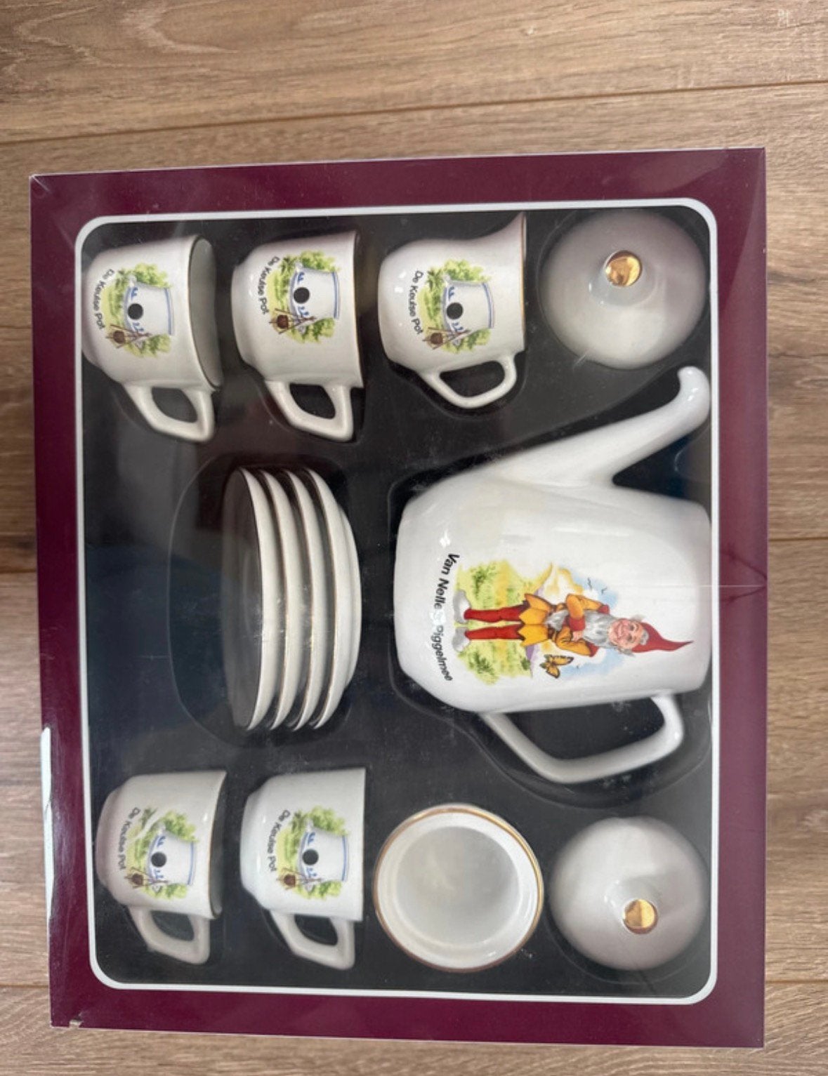 Van Nelle’s Piggelmee kinderserviesje, Ophalen of Verzenden, Zo goed als nieuw, Overige materialen, Speelkeuken-accessoire