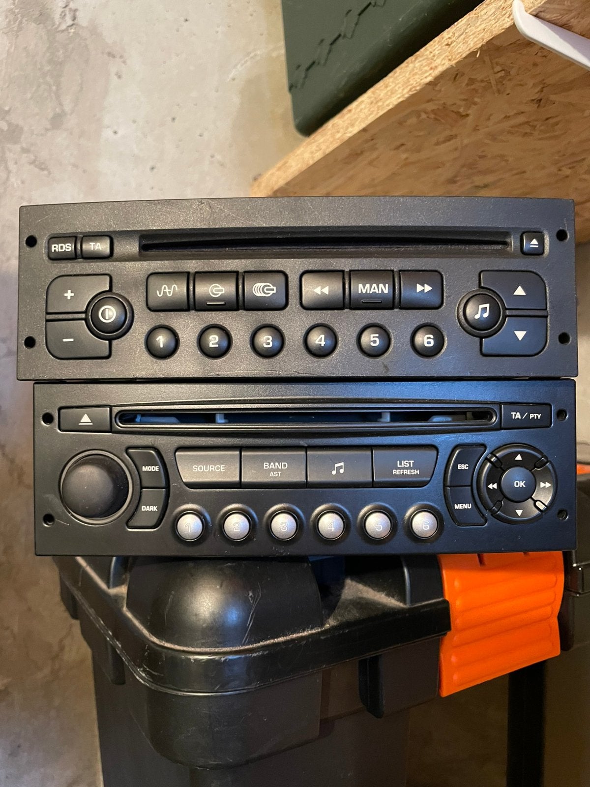 Citroen berlingo autoradio/cd, Ophalen, Zo goed als nieuw