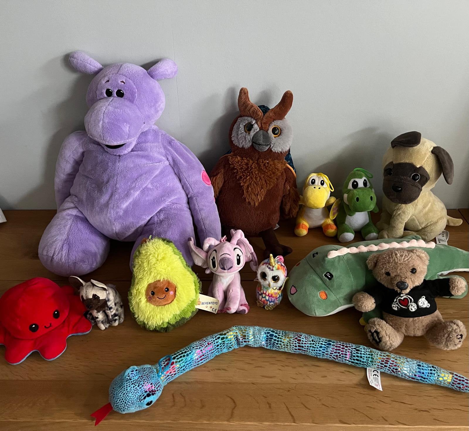 Knuffels, inclusief Efteling knuffel, Ophalen of Verzenden, Zo goed als nieuw, Overige typen