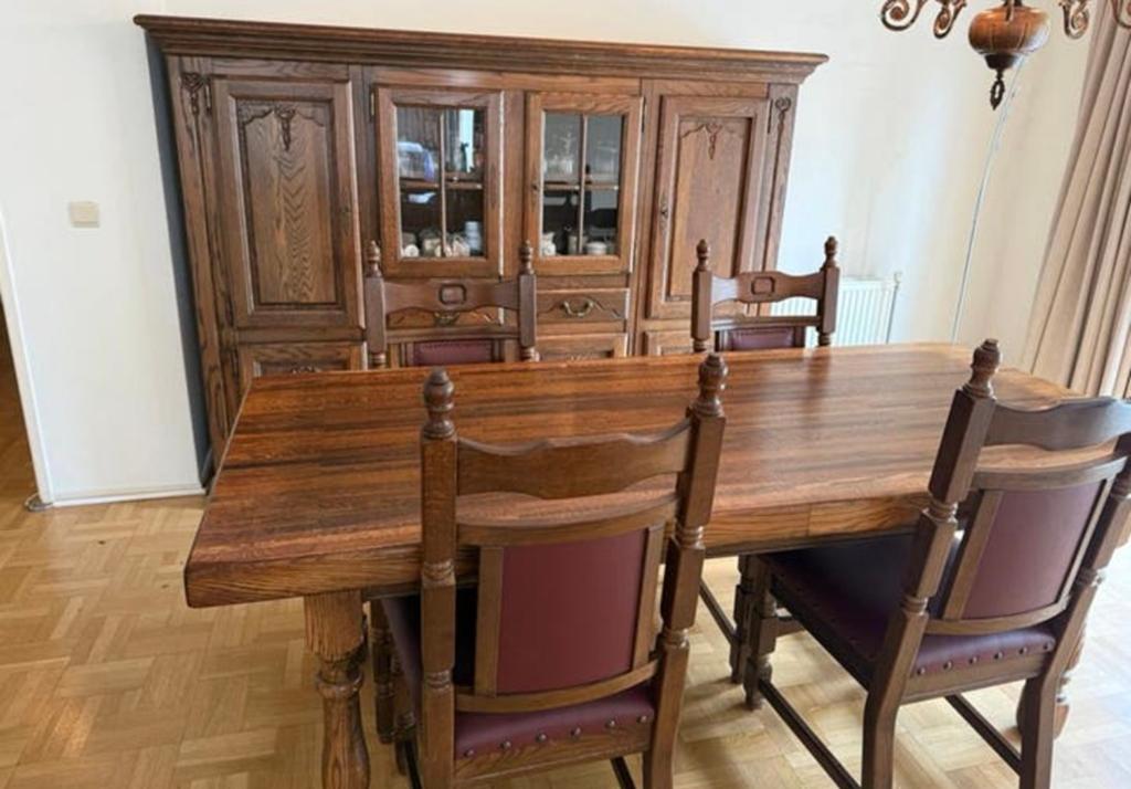 Eettafel, Gebruikt, 150 tot 200 cm, Rechthoekig, 50 tot 100 cm