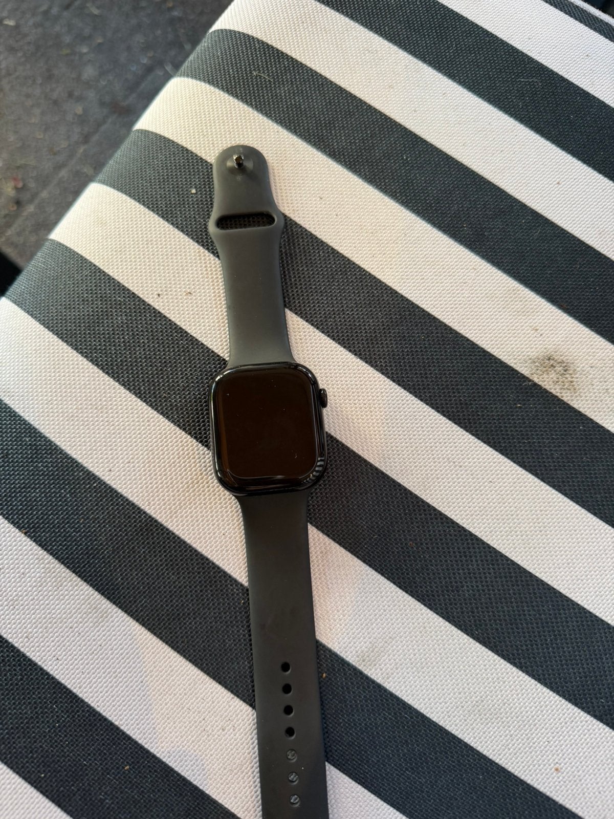 Apple Watch Series 10 tekoop vraagprijs is 300 euro, Ophalen of Verzenden, Zo goed als nieuw, Zwart, IOS