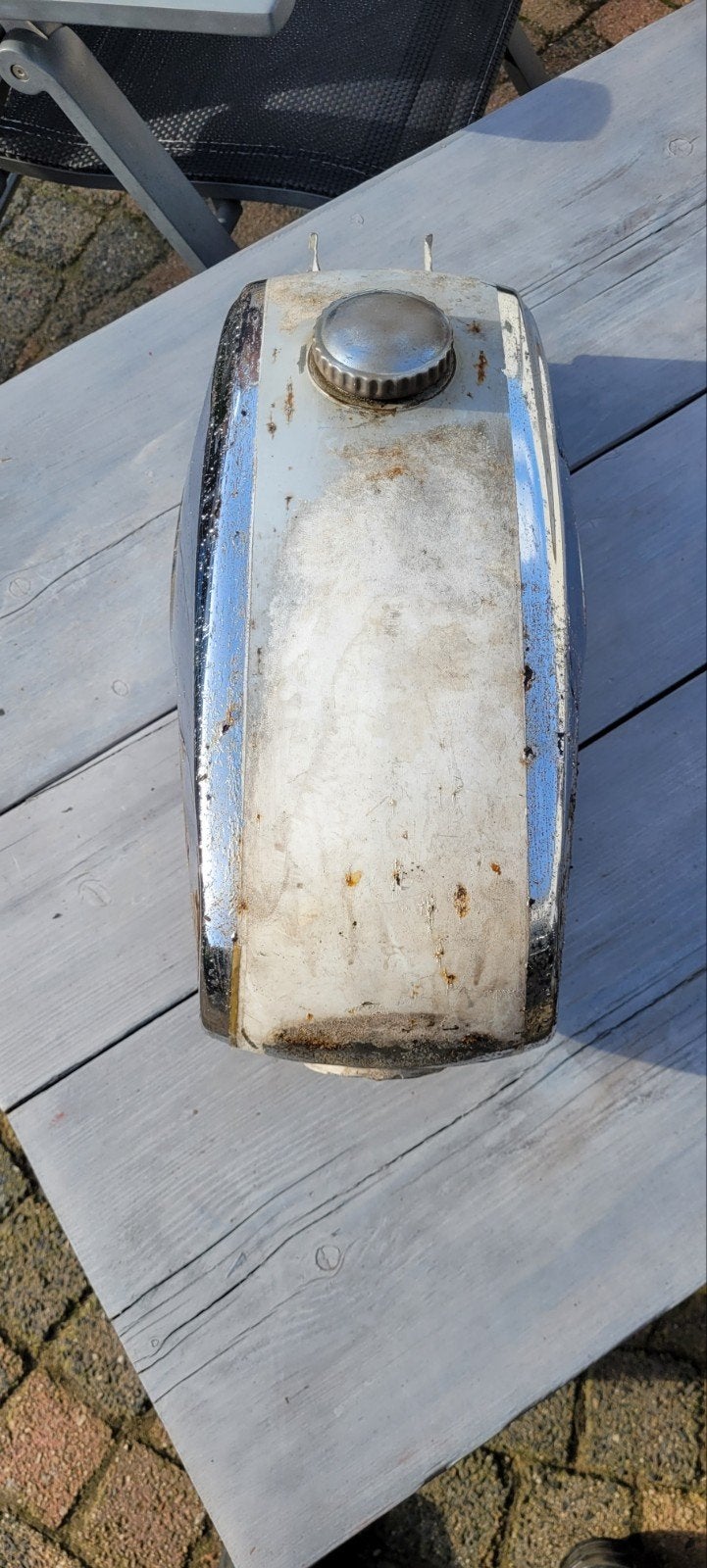 Zundapp tank - Gebruikt, Fietsen en Brommers, Ophalen, Gebruikt, Tank