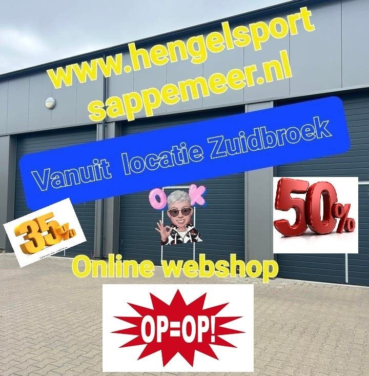 Hengelsportsappemeer korting van 35% tot wel 50%, Watersport en Boten, Ophalen of Verzenden, Nieuw, Overige typen