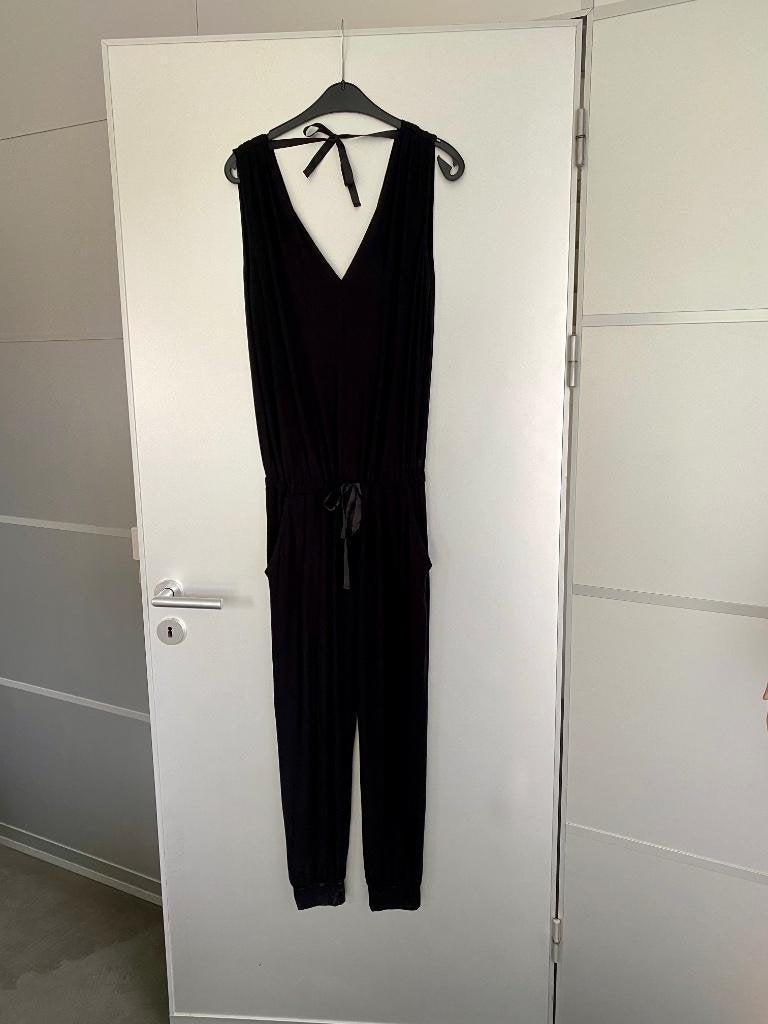 G431 Twin-set maat M=38/40 jumpsuit zwart playsuit Twinset, Kleding | Dames, Maat 38/40 (M), Twinset, Zwart, Ophalen of Verzenden