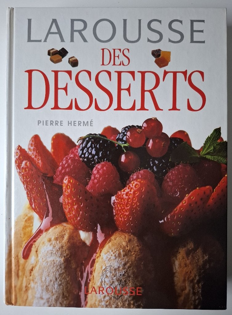 Le Larousse des desserts Hardcover, Boeken, Ophalen of Verzenden, Zo goed als nieuw, Pierre Hermé, Taart, Gebak en Desserts