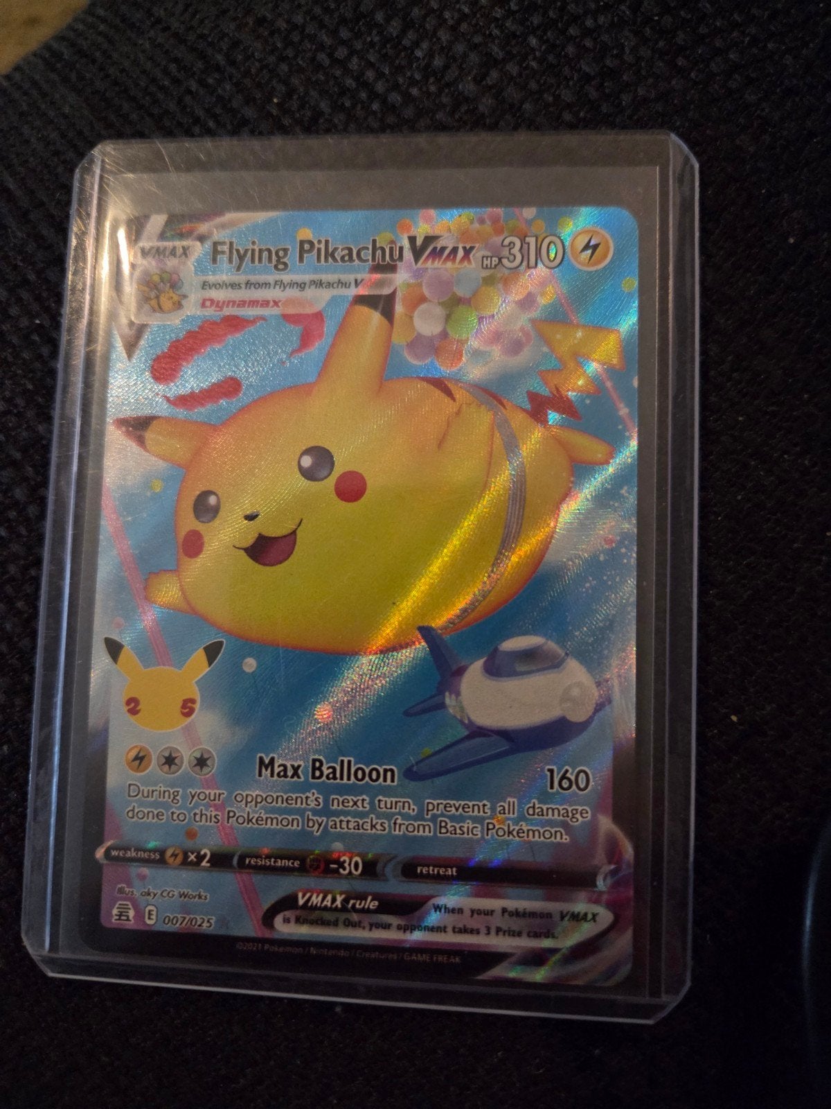 flying pikachu Vmax, Ophalen of Verzenden