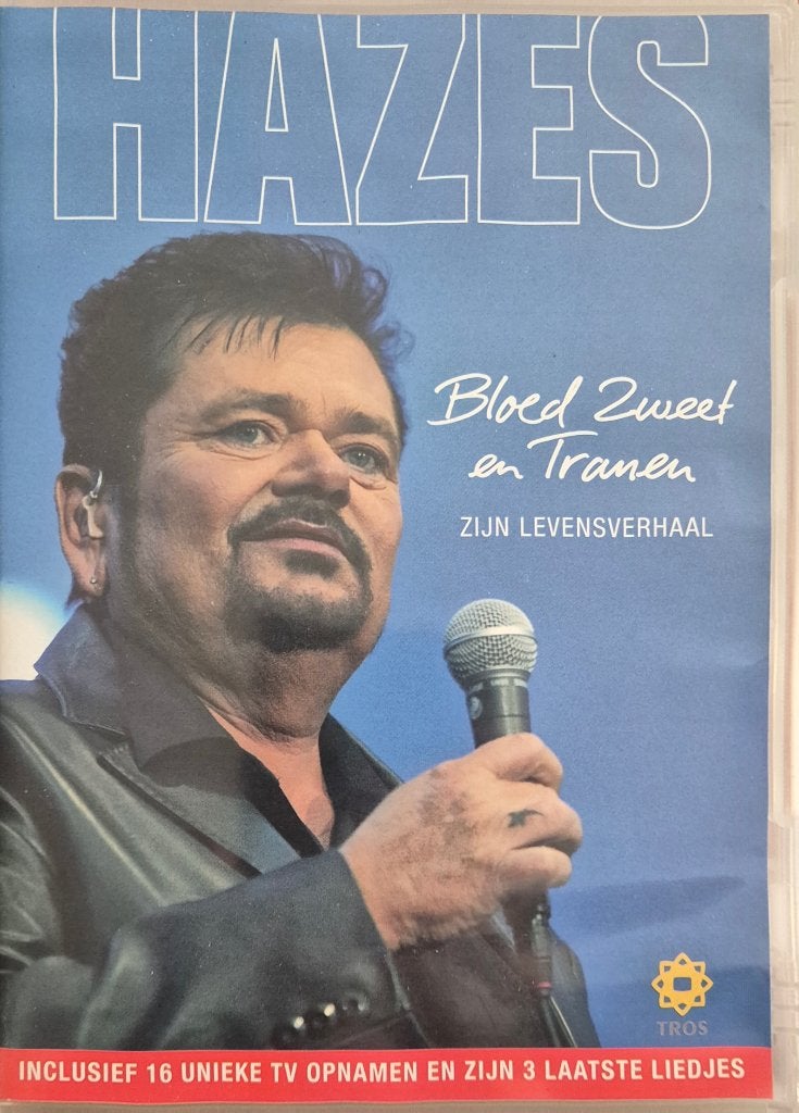 Hazes - Bloed, Zweet en Tranen DVD  #d260#V, Cd's en Dvd's, Nederlands, Zo goed als nieuw, Inclusief doosje, Alle leeftijden