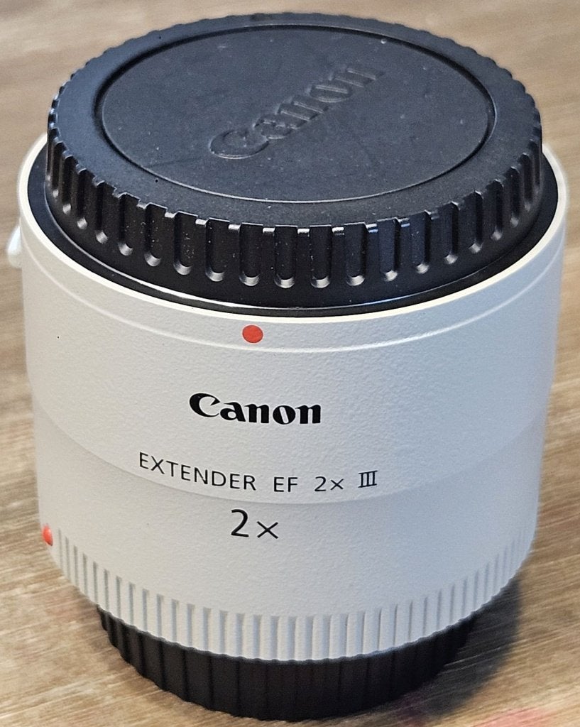 Canon EF extender 2x Mark III in zeer mooie staat, Ophalen, Autofocus, Canon, Zo goed als nieuw