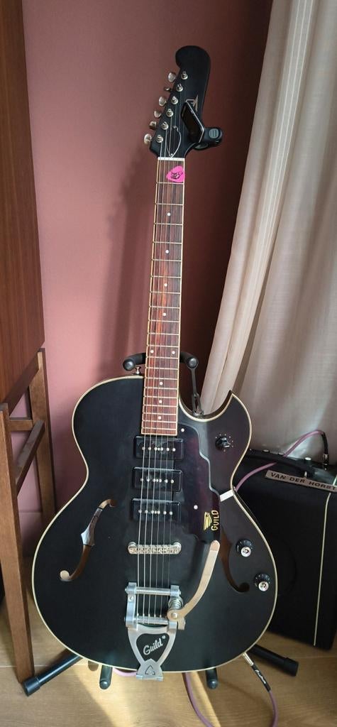 Guild Jet Starfire P90, Muziek en Instrumenten, Snaarinstrumenten | Gitaren | Elektrisch, Ophalen, Zo goed als nieuw, Hollow body