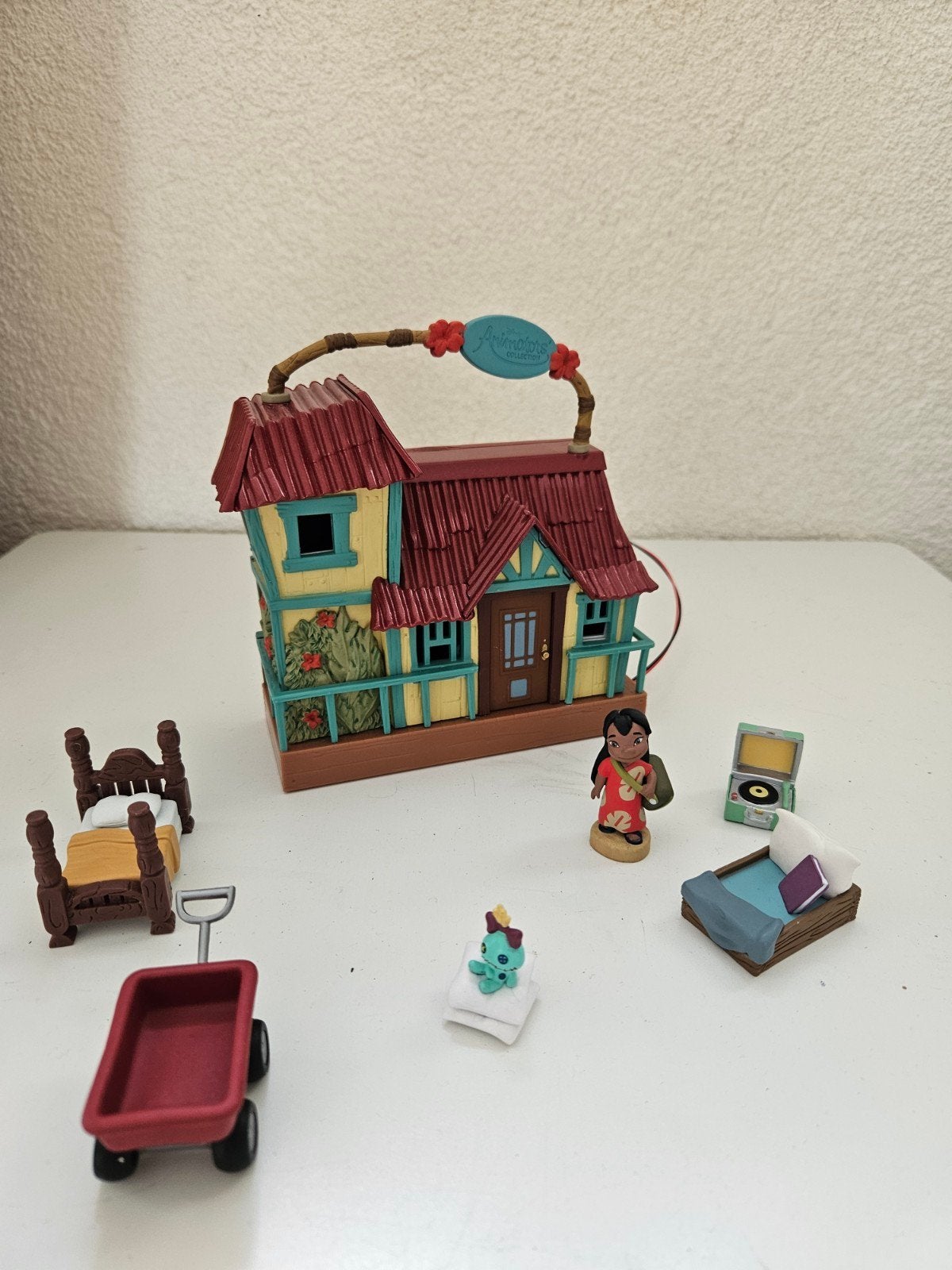 Disney Lilo & Stitch Speelhuisje met Figuren, Ophalen of Verzenden, Jongen of Meisje