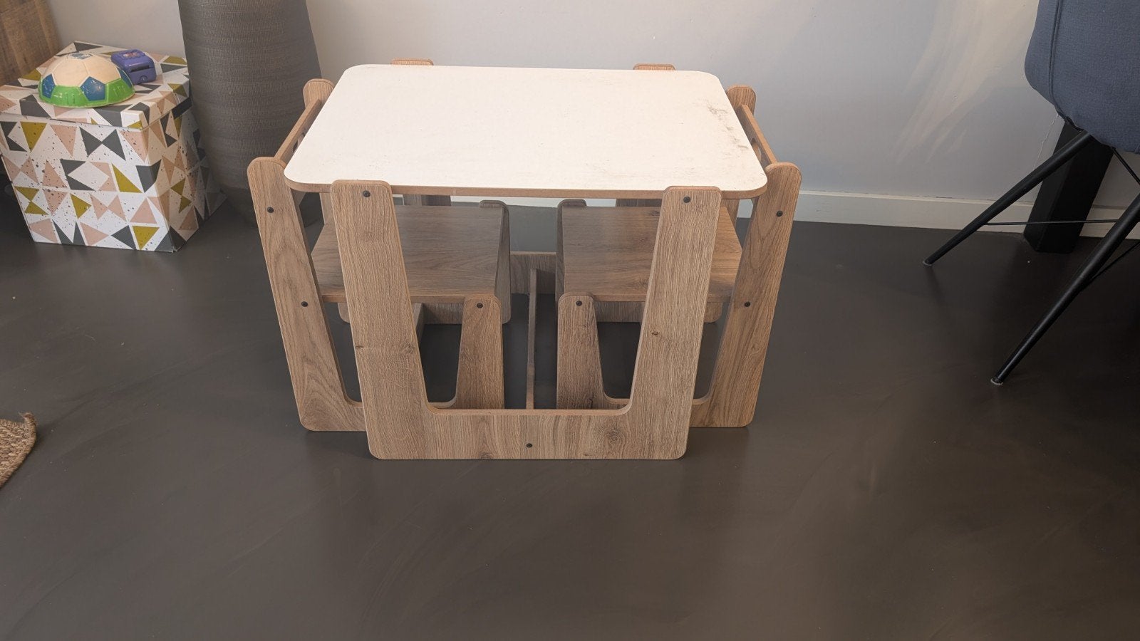 IKEA peuter table and chair, Ophalen, Gebruikt, Tafel