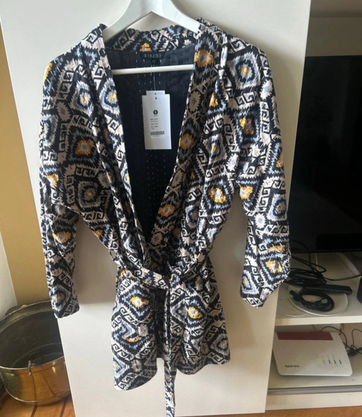 Kantha kimono bindi jasje, Ophalen of Verzenden, Nieuw