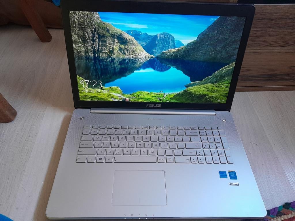 Asus n750j laptop, Computers en Software, Windows Laptops, Gebruikt, SSD, 2 tot 3 Ghz, 8 GB, Qwerty, Met videokaart, Gaming, Ophalen