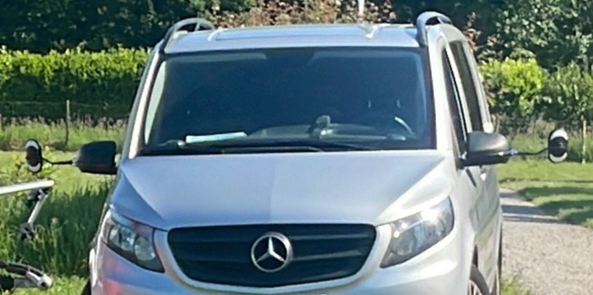 EMUK caravan spiegels Mercedes Vito Marco polo 2014- heden, Ophalen, Gebruikt, Mercedes-Benz