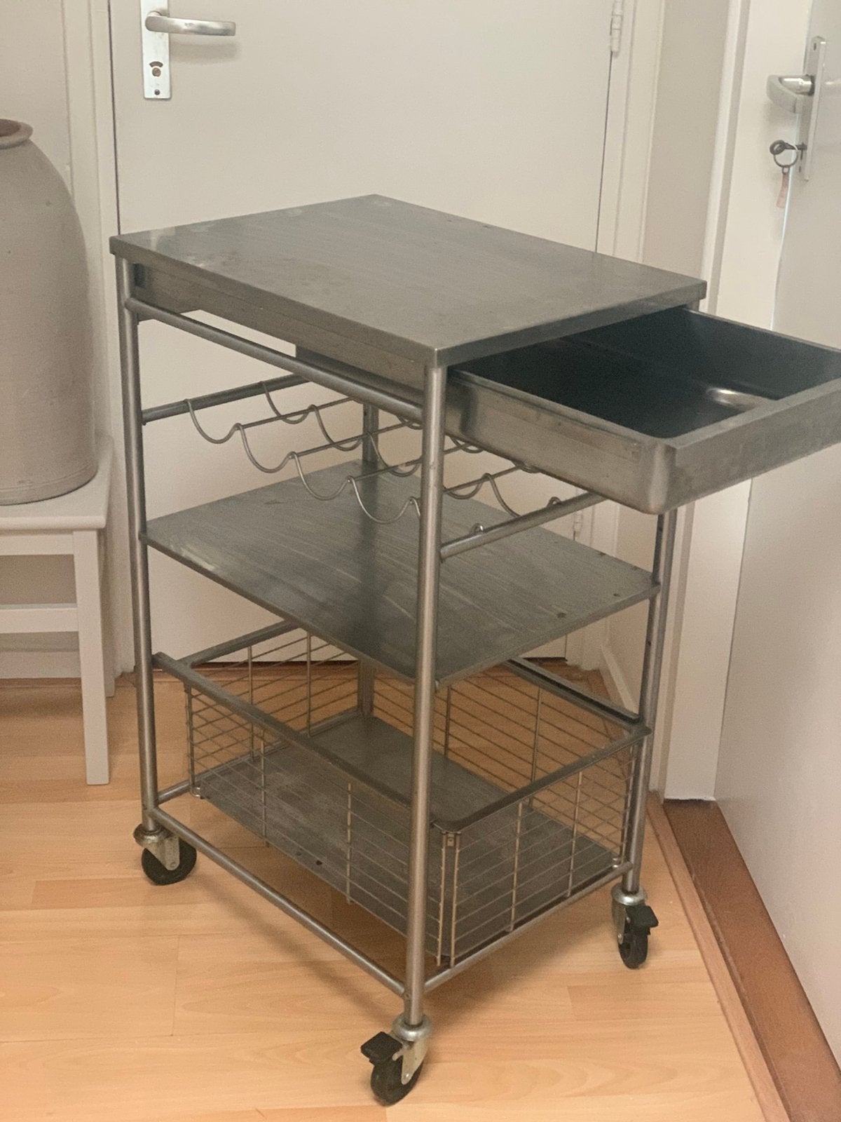 Keuken- trolley Ikea, Huis en Inrichting, Ophalen, Gebruikt, IKEA, Overige materialen