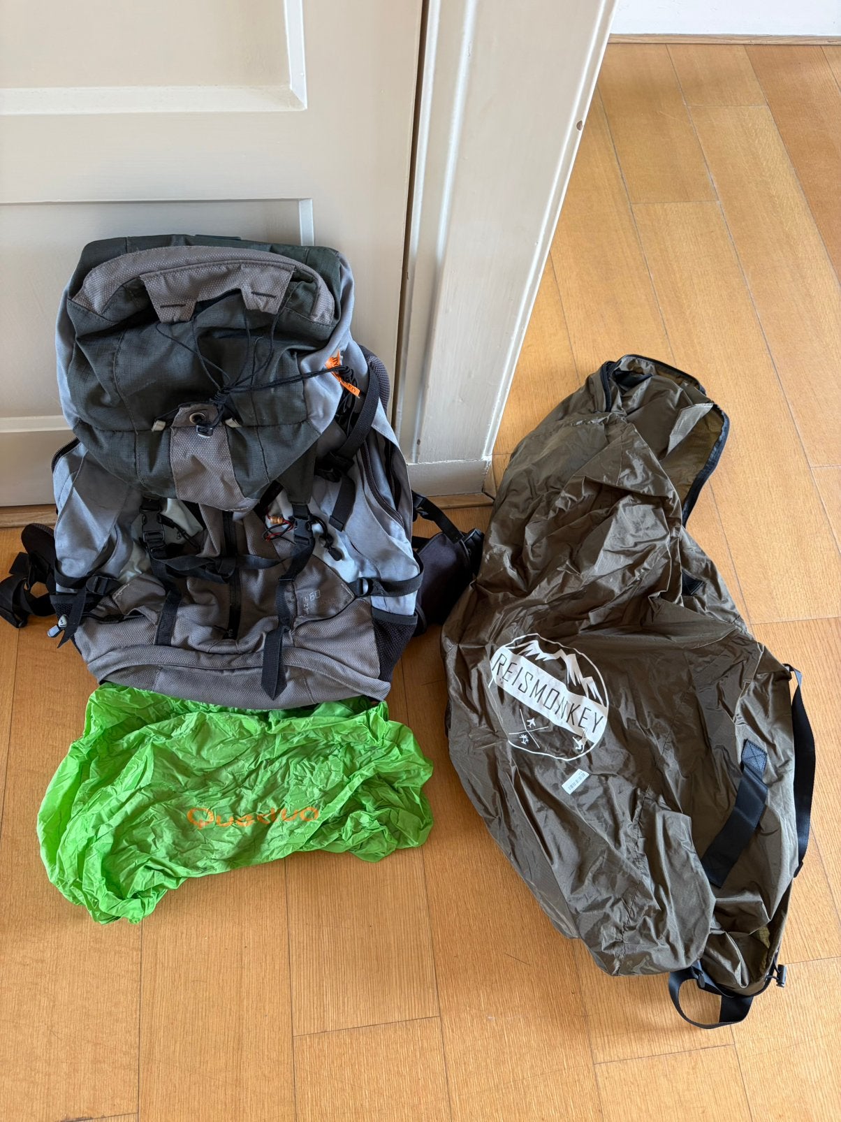 Backpack 60L + reishoes, Ophalen, Gebruikt, 30 cm of meer