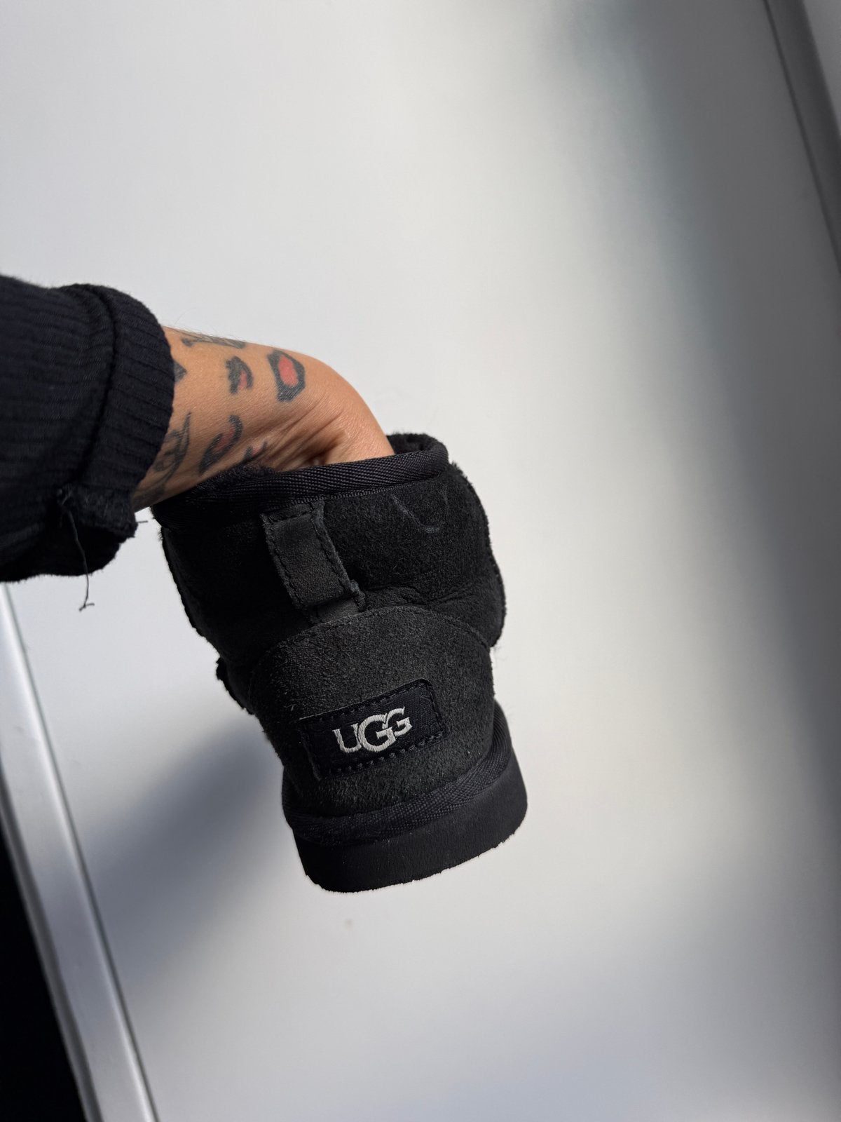 UGG Laarzen Zwart Maat 32.5, Ophalen of Verzenden, Zo goed als nieuw, Jongen of Meisje, Laarzen