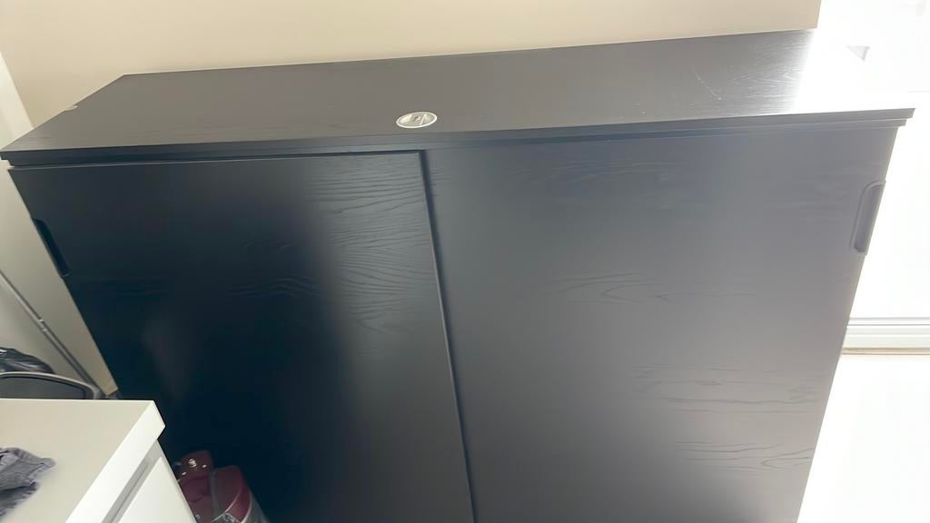 Ikea kast met schuifdeuren, Ophalen, Gebruikt, 100 tot 150 cm, 150 tot 200 cm
