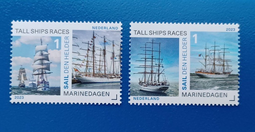 NVPH 4120-4121 Sail Den Helder (serie van 2), Verzenden, Na 1940, Postfris