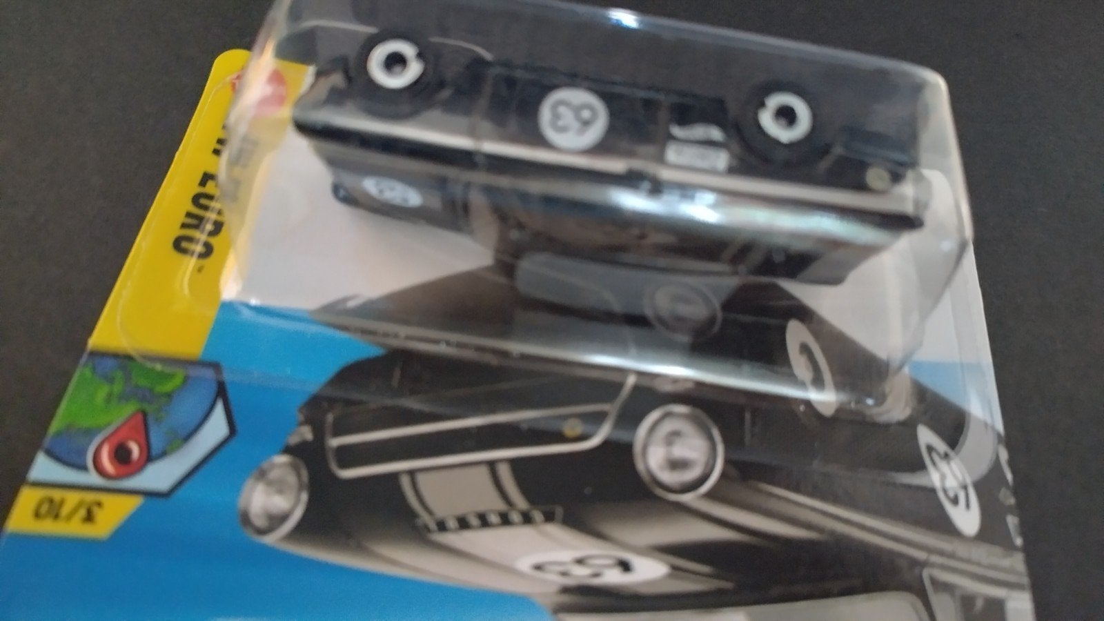 Ford Lotus Cortina Zwart 1:64 Hotwheels Pol, Auto, Verzenden, ., Nieuw
