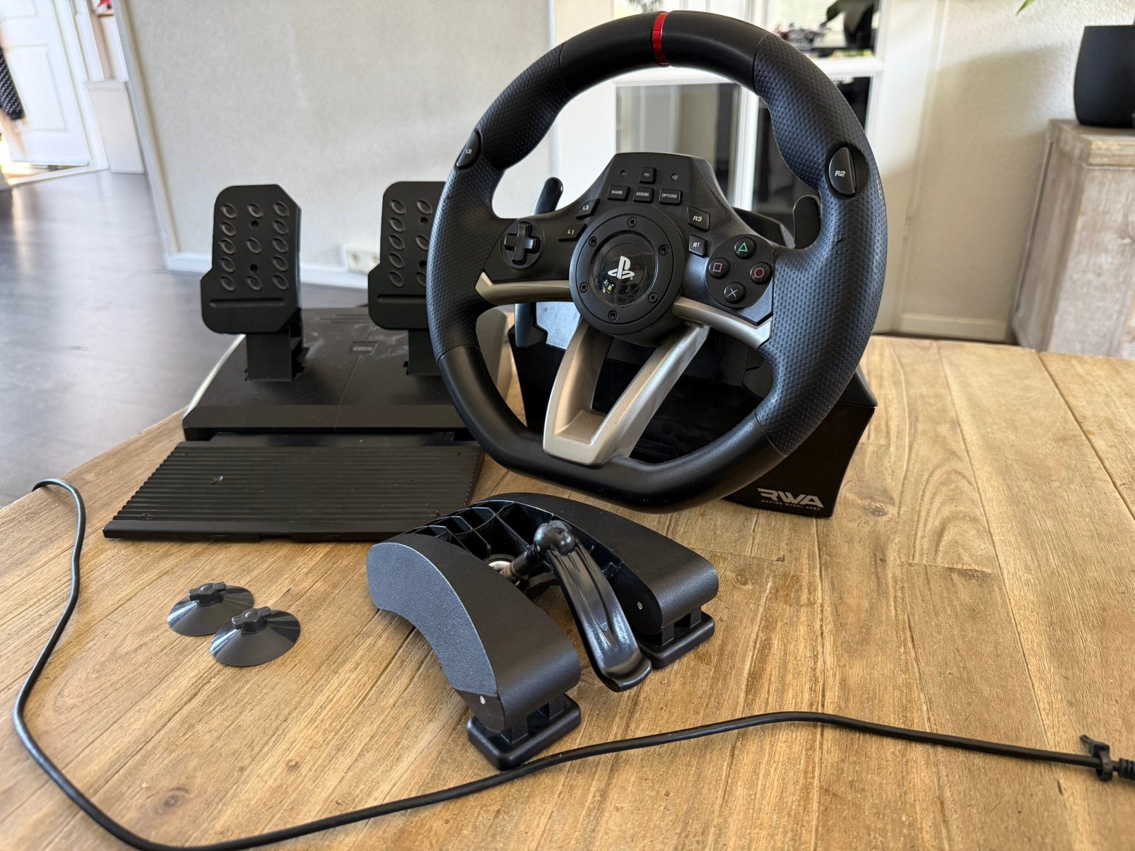 Race stuur Playstation, Ophalen, Zo goed als nieuw, PlayStation 1