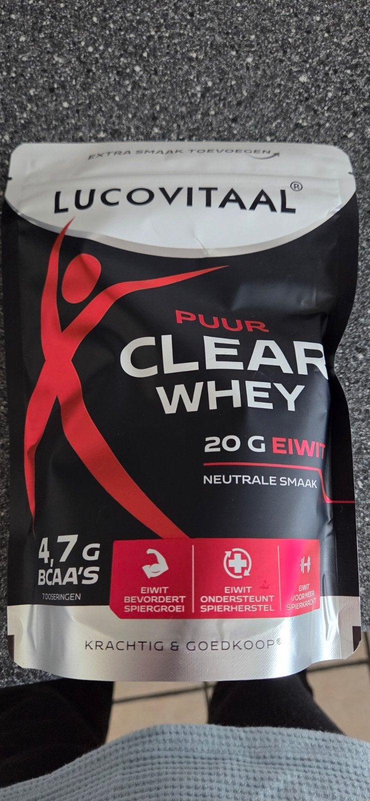 Lucovitaal Puur Clear Whey - Neutrale Smaak, Ophalen of Verzenden, Nieuw, Poeder of Drank