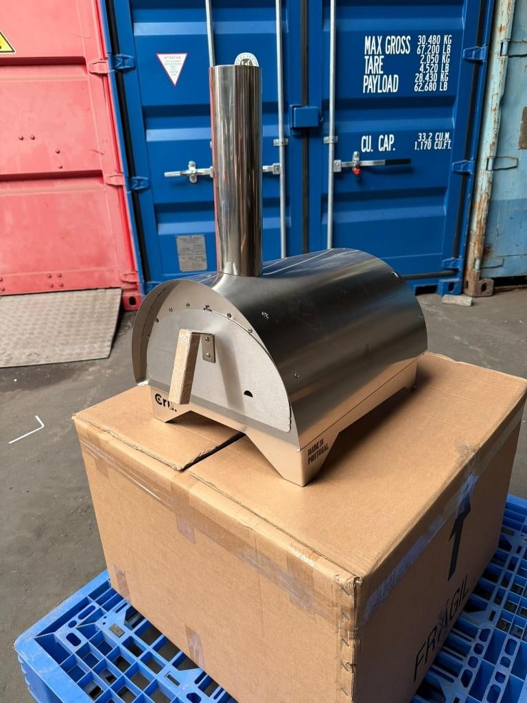 Pizza oven hout gestookt, Ophalen of Verzenden, Nieuw, CRU