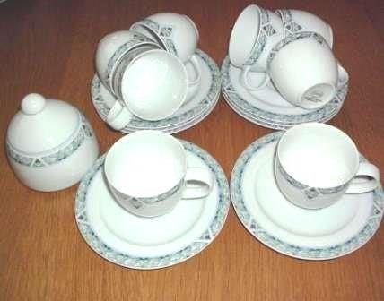 Arzberg servies NIEUW set 8 koffie/thee kopjes, schotels, Arzberg, Nieuw, Ophalen of Verzenden, Overige stijlen