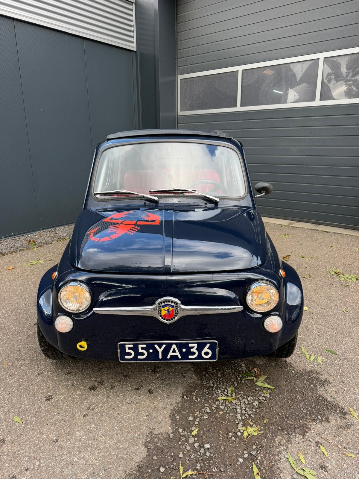 Fiat 500 oldtimer – Abarth Look – 650cc – Uniek Exemplaar, foto 2