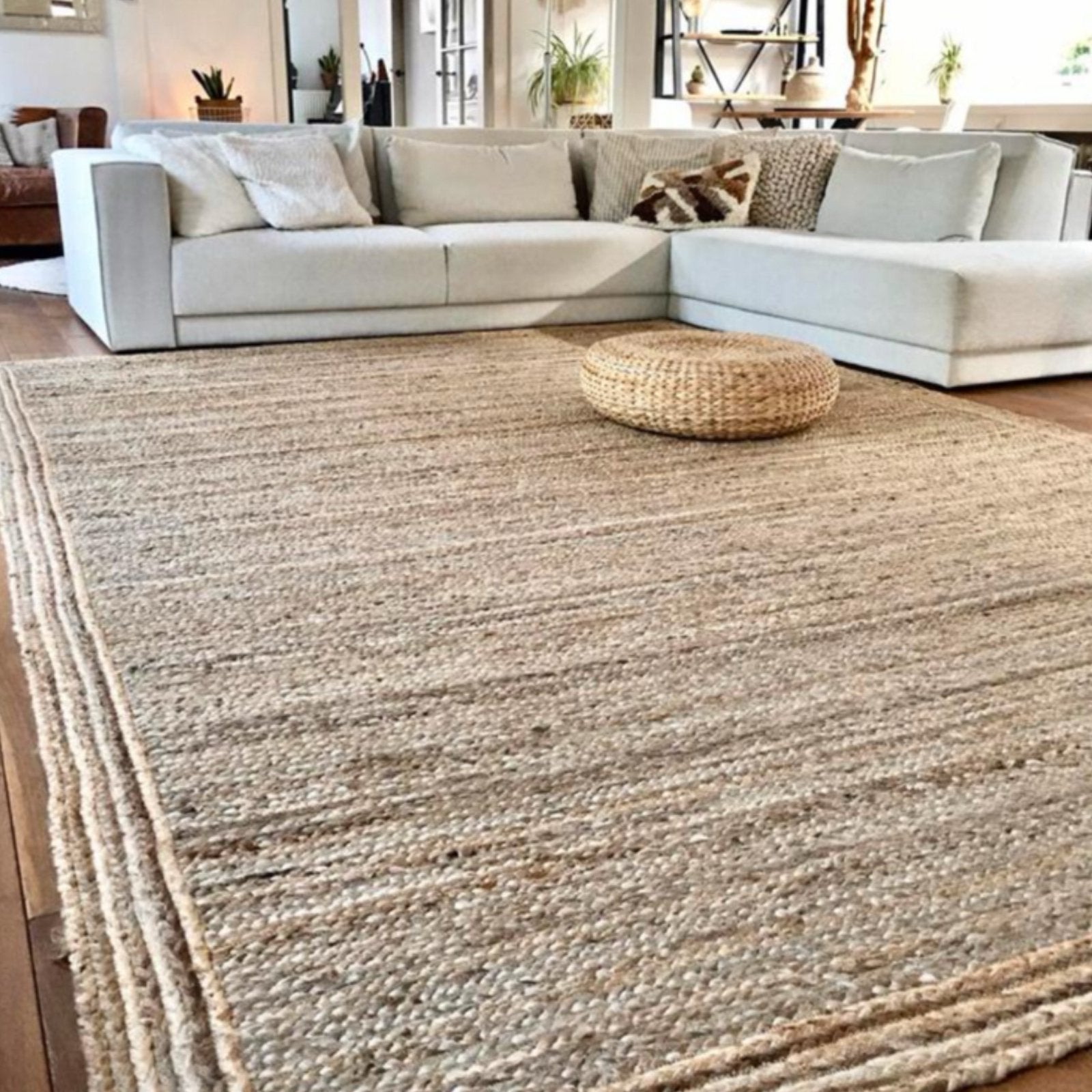 MINDER DUUR!! - giant sisal xxxl vloerkleed - fotoshoot, Ophalen, 200 cm of meer, Zo goed als nieuw, 200 cm of meer