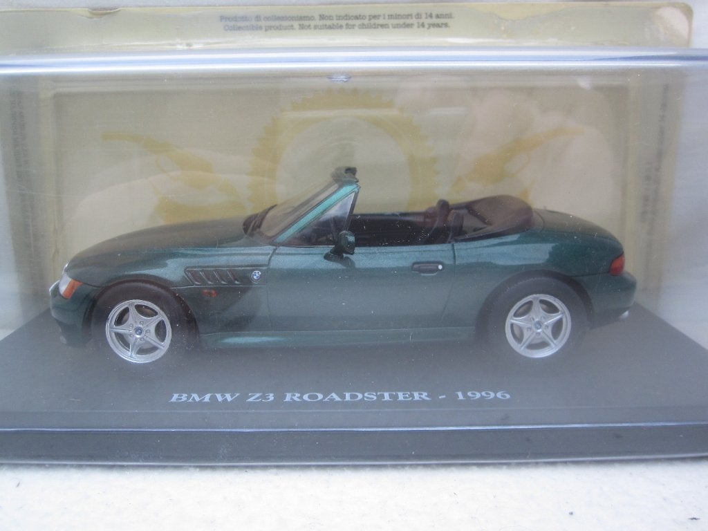 BMW Z3 Roadster 1996 groen metallic 1:24 Hachette/Atlas, Ophalen of Verzenden, Nieuw, Auto, Overige merken