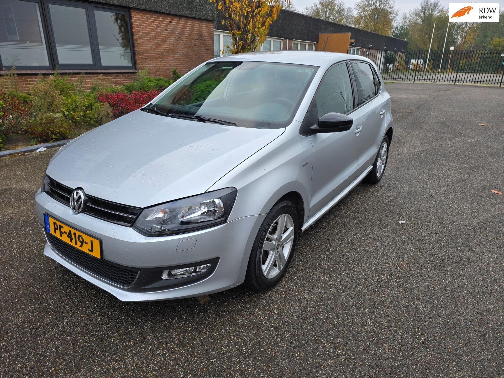 Volkswagen Polo 1.2 Easyline Airco Boekjes Nap, Voorwielaandrijving, Euro 5, 967 kg, 60 pk