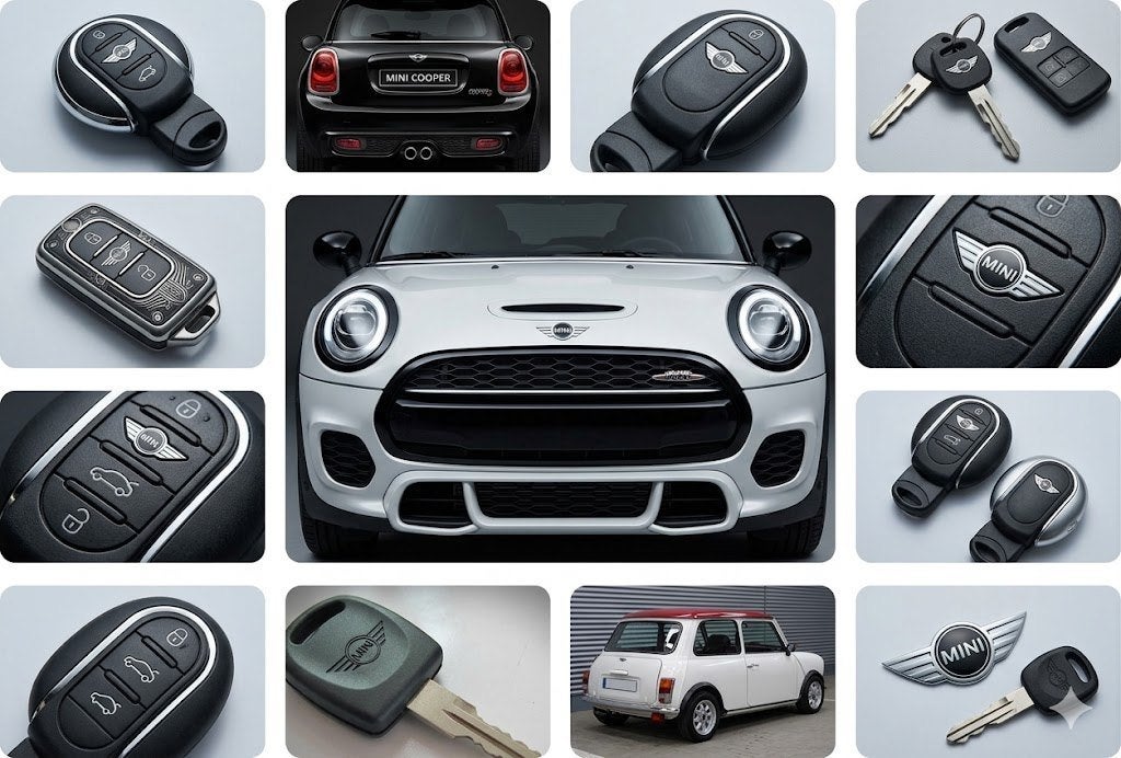 Mini extra autosleutel nodig of reparatie sleutel behuizing, Ophalen