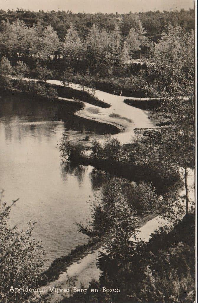 Apeldoorn Berg en Bosch, Ophalen of Verzenden, 1940 tot 1960, Gelopen, Gelderland